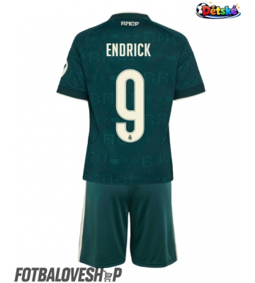 Real Madrid Endrick #9 Dětské Venkovní Dres 2026-27 Krátký Rukáv (+ trenýrky)