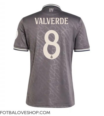 Real Madrid Federico Valverde #8 Alternativní Dres 2024-25 Krátký Rukáv