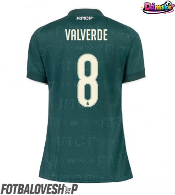 Real Madrid Federico Valverde #8 Dámské Venkovní Dres 2026-27 Krátký Rukáv