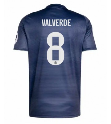 Real Madrid Federico Valverde #8 Venkovní Dres 2025-26 Krátký Rukáv