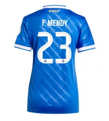 Real Madrid Ferland Mendy #23 Dámské Alternativní Dres 2025-26 Krátký Rukáv Real Madrid Ferland Mendy #23 Dámské Alternativní Dres 2025-26 Krátký Rukáv