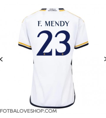 Real Madrid Ferland Mendy #23 Dámské Domácí Dres 2023-24 Krátký Rukáv