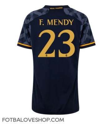 Real Madrid Ferland Mendy #23 Dámské Venkovní Dres 2023-24 Krátký Rukáv