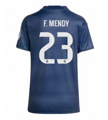 Real Madrid Ferland Mendy #23 Dámské Venkovní Dres 2025-26 Krátký Rukáv Real Madrid Ferland Mendy #23 Dámské Venkovní Dres 2025-26 Krátký Rukáv