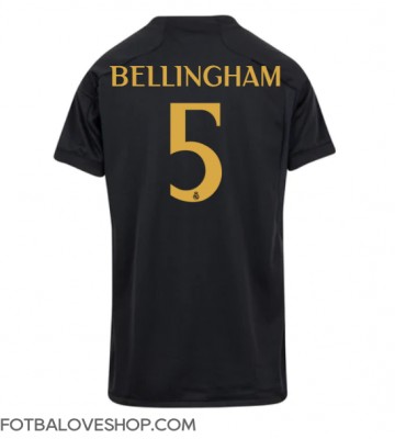 Real Madrid Jude Bellingham #5 Dámské Alternativní Dres 2023-24 Krátký Rukáv