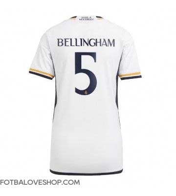 Real Madrid Jude Bellingham #5 Dámské Domácí Dres 2023-24 Krátký Rukáv