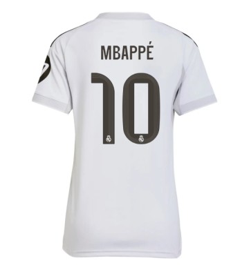 Real Madrid Kylian Mbappe #10 Dámské Domácí Dres 2025-26 Krátký Rukáv