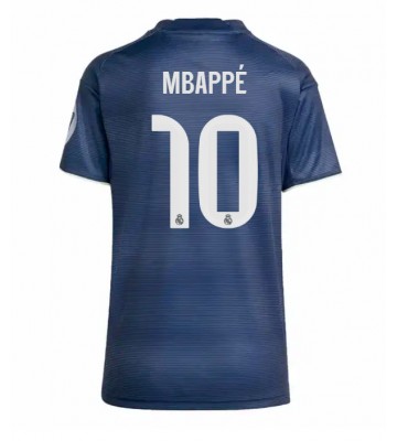 Real Madrid Kylian Mbappe #10 Dámské Venkovní Dres 2025-26 Krátký Rukáv
