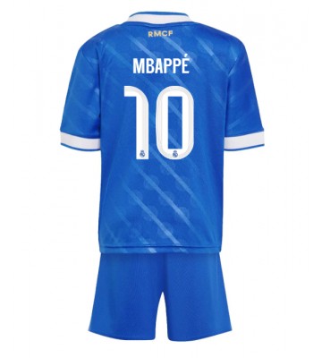 Real Madrid Kylian Mbappe #10 Dětské Alternativní Dres 2025-26 Krátký Rukáv (+ trenýrky)
