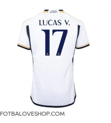 Real Madrid Lucas Vazquez #17 Domácí Dres 2023-24 Krátký Rukáv