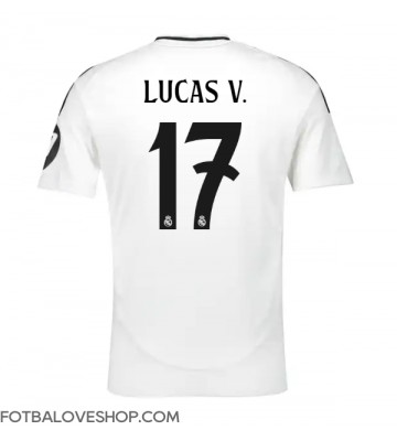 Real Madrid Lucas Vazquez #17 Domácí Dres 2024-25 Krátký Rukáv