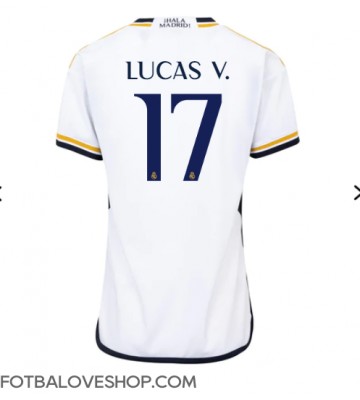 Real Madrid Lucas Vazquez #17 Dámské Domácí Dres 2023-24 Krátký Rukáv