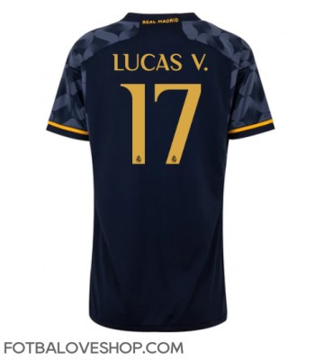 Real Madrid Lucas Vazquez #17 Dámské Venkovní Dres 2023-24 Krátký Rukáv