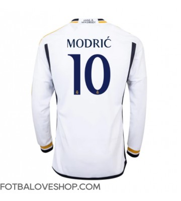 Real Madrid Luka Modric #10 Domácí Dres 2023-24 Dlouhý Rukáv