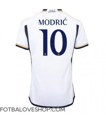 Real Madrid Luka Modric #10 Domácí Dres 2023-24 Krátký Rukáv