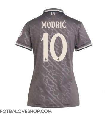 Real Madrid Luka Modric #10 Dámské Alternativní Dres 2024-25 Krátký Rukáv
