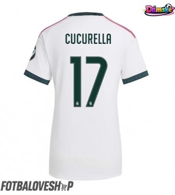 Real Madrid Marc Cucurella #17 Dámské Domácí Dres 2026-27 Krátký Rukáv