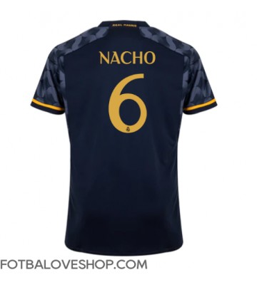 Real Madrid Nacho #6 Venkovní Dres 2023-24 Krátký Rukáv