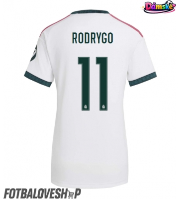 Real Madrid Rodrygo Goes #11 Dámské Domácí Dres 2026-27 Krátký Rukáv