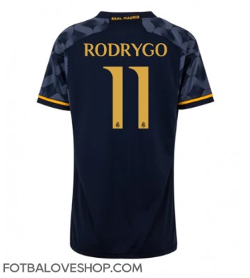 Real Madrid Rodrygo Goes #11 Dámské Venkovní Dres 2023-24 Krátký Rukáv