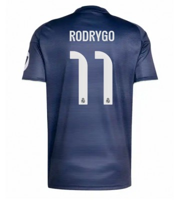 Real Madrid Rodrygo Goes #11 Venkovní Dres 2025-26 Krátký Rukáv Real Madrid Rodrygo Goes #11 Venkovní Dres 2025-26 Krátký Rukáv