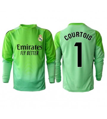 Real Madrid Thibaut Courtois #1 Brankářské Venkovní Dres 2025-26 Dlouhý Rukáv