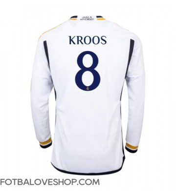 Real Madrid Toni Kroos #8 Domácí Dres 2023-24 Dlouhý Rukáv