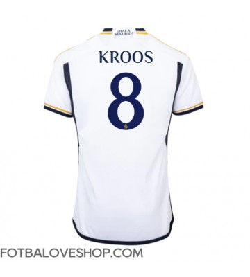 Real Madrid Toni Kroos #8 Domácí Dres 2023-24 Krátký Rukáv