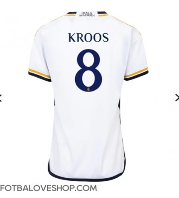 Real Madrid Toni Kroos #8 Dámské Domácí Dres 2023-24 Krátký Rukáv