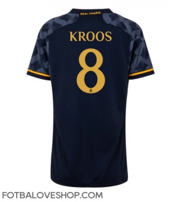 Real Madrid Toni Kroos #8 Dámské Venkovní Dres 2023-24 Krátký Rukáv