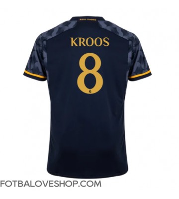 Real Madrid Toni Kroos #8 Venkovní Dres 2023-24 Krátký Rukáv