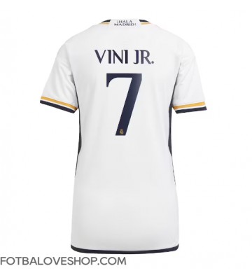 Real Madrid Vinicius Junior #7 Dámské Domácí Dres 2023-24 Krátký Rukáv