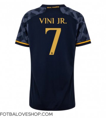 Real Madrid Vinicius Junior #7 Dámské Venkovní Dres 2023-24 Krátký Rukáv