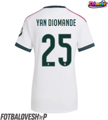 Real Madrid Yan Diomande #25 Dámské Domácí Dres 2026-27 Krátký Rukáv