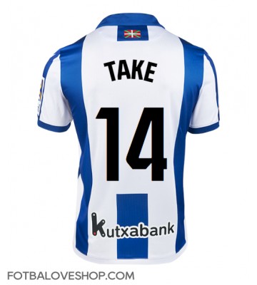 Real Sociedad Takefusa Kubo #14 Domácí Dres 2024-25 Krátký Rukáv