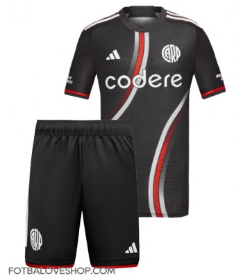 River Plate Dětské Alternativní Dres 2024-25 Krátký Rukáv (+ trenýrky)