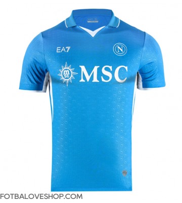 SSC Napoli Domácí Dres 2024-25 Krátký Rukáv
