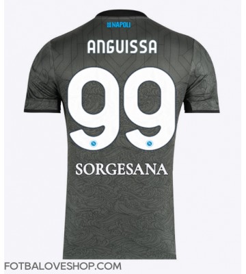 SSC Napoli Frank Anguissa #99 Alternativní Dres 2024-25 Krátký Rukáv