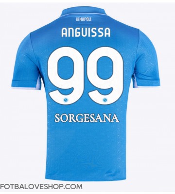 SSC Napoli Frank Anguissa #99 Domácí Dres 2024-25 Krátký Rukáv