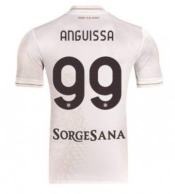SSC Napoli Frank Anguissa #99 Venkovní Dres 2025-26 Krátký Rukáv