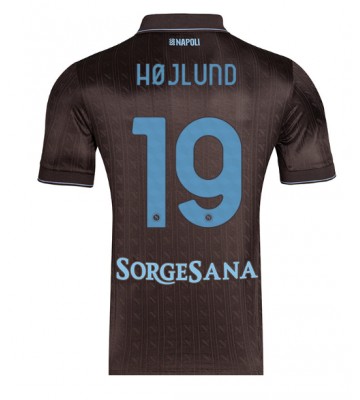 SSC Napoli Rasmus Hojlund #19 Alternativní Dres 2025-26 Krátký Rukáv