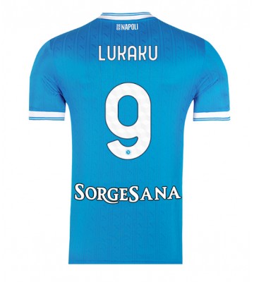 SSC Napoli Romelu Lukaku #9 Domácí Dres 2025-26 Krátký Rukáv