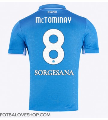 SSC Napoli Scott McTominay #8 Domácí Dres 2024-25 Krátký Rukáv