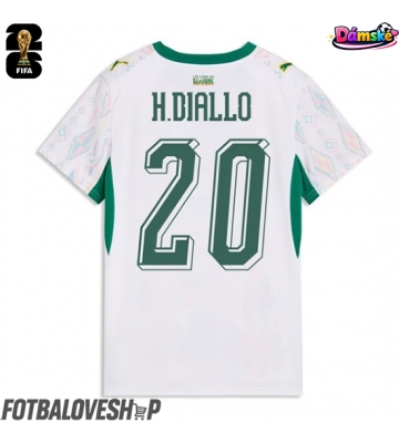 Senegal Habib Diallo #20 Dámské Domácí Dres MS 2026 Krátký Rukáv