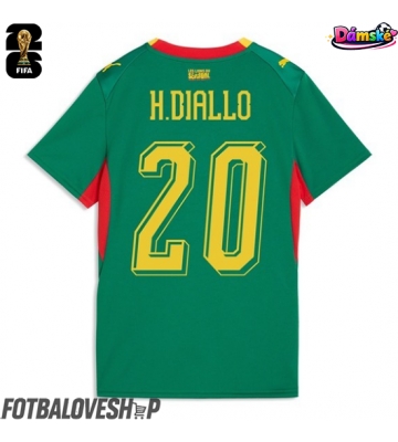 Senegal Habib Diallo #20 Dámské Venkovní Dres MS 2026 Krátký Rukáv