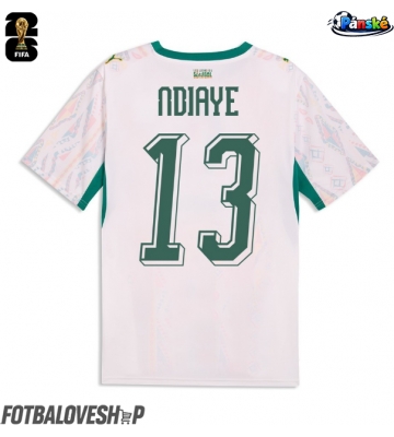 Senegal Iliman Ndiaye #13 Domácí Dres MS 2026 Krátký Rukáv