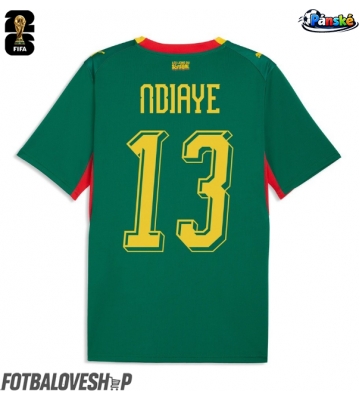 Senegal Iliman Ndiaye #13 Venkovní Dres MS 2026 Krátký Rukáv