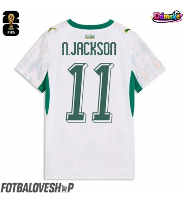Senegal Nicolas Jackson #11 Dámské Domácí Dres MS 2026 Krátký Rukáv