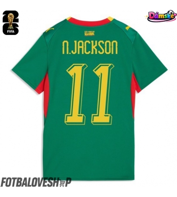 Senegal Nicolas Jackson #11 Dámské Venkovní Dres MS 2026 Krátký Rukáv
