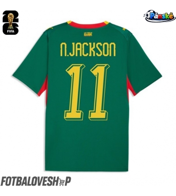 Senegal Nicolas Jackson #11 Venkovní Dres MS 2026 Krátký Rukáv
